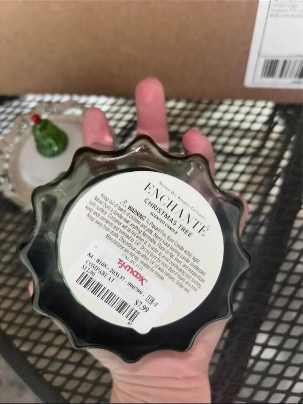 Christmas Tree Candle - Brand New